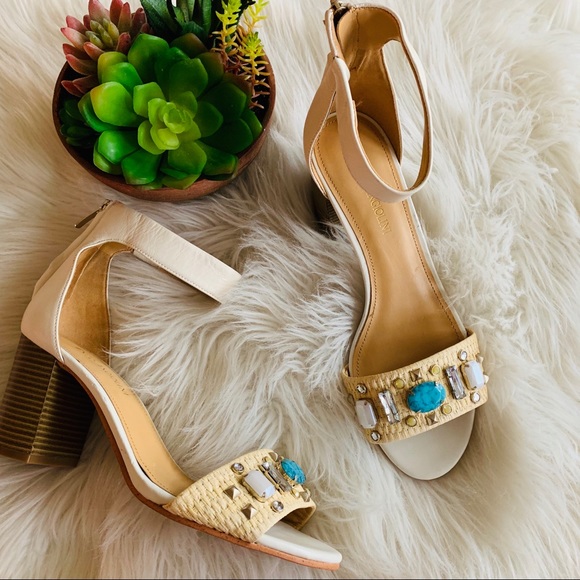 Enzo Angiolini Shoes - Enzo Angiolini | white Open Toe Ankle strap shoes